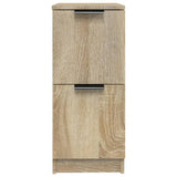 Sideboard Sonoma Oak 30x30x70 cm Engineered Wood 811175