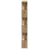 Book Cabinet Artisan Oak 80x24x192 cm Engineered Wood 855783