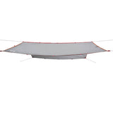 Camping Tarp Grey and Orange 400x294 cm Waterproof 94666