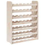 Wine Rack 67.5x25x87 cm Solid Wood Pine 4007559