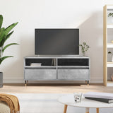 TV Cabinet Concrete Grey 100x34.5x44.5 cm Engineered Wood 831232