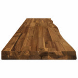 Live Edge Table Top 150 x 30 x 3.5 cm Rectangular Natural 938423