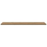 Bookshelf Board 3-Tier 4 pcs 80 x 20 x 1.5 cm Engineered Wood 875058