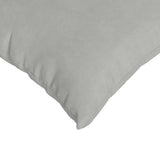 Sofa Pillows 2 pcs Light Grey 80 x 80 cm Fabric 42014070