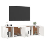 Wall-mounted TV Cabinets 2 pcs White 80x34.5x40 cm 3188350