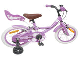 Kids Bike 14 Inches for 3-5 Years Old Purple 42009424