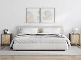 Bedside Table 2 pcs Sonoma 39.5 x 30 x 50 cm Engineered Wood 886645