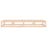 Bed Frame Natural Pine Solid pine wood Small Single Durable 820821