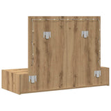 Dressing Table Brown 100 x 40 x 70 cm Engineered Wood 865243