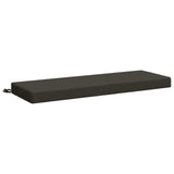 2-Piece Bench Cushions SOEST 2 pcs 100% Polyester Anthracite 949679