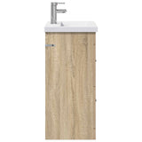 Bathroom Furniture Set Sonoma Oak 61 x 40 x 84.5 cm 3404368