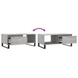 Coffee Table Grey Sonoma 90x50x36.5 cm Engineered Wood 830578