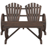 4 Piece Garden Lounge Set Solid Wood Fir 3207126