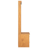 Hall Tree SANDNES 87x40x159.5cm Solid Wood Pine 4010493