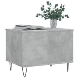 ZNTS Coffee Table Concrete Grey 60x44.5x45 cm Engineered Wood 830952