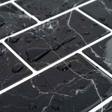 Subway Tile 20 pcs Black Marble 30.5 x 30.5 cm 42021222