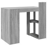 Office Desk Grey Sonoma 103.5x56.5x94 cm Engineered Wood 847980
