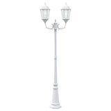 Garden Light White 68 x 20 x 235 cm Aluminium and Glass 42000337