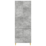 Cabinet Set 2 pcs Concrete Grey 66 x 34.5 x 90 cm 3416586