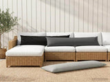 Throw Pillow 2 pcs HEERLEN Anthracite 40 x 145 cm Polyester 926228