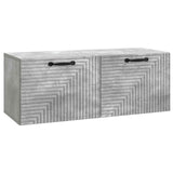 Wall-Mounted TV Cabinet Concrete Grey 78.5 x 31 x 30 cm 898718