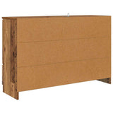Sideboard with Drawer Old Wood 100 x 30 x 65.6 Engineered Wood 888795