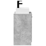 Bathroom Furniture Set Concrete Grey Engineered Wood 3404243