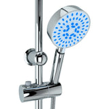 Dual Head Shower Set with Hand Shower Stainless Steel 145056