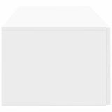 Wall-Mounted TV Cabinet High Gloss White 78.5 x 41 x 30 cm 898519