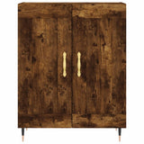 Highboard Smoked Oak 69.5x34x180 cm Engineered Wood 3195776