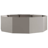 Planter Rusty 120 x 120 x 35 cm Weathering Steel 883730