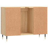 Bathroom Cabinet Sonoma Oak 80x33x60 cm Engineered Wood 831623