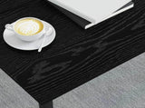 Coffee Table Black Oak 80 x 80 x 45 cm Engineered Wood 892578