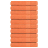 Sauna Towels 10 pcs "FROGN" Orange 80x200 cm 100% Cotton 136913