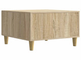 Coffee Table Sonoma Oak 50 x 49 x 40 cm Engineered Wood 895197