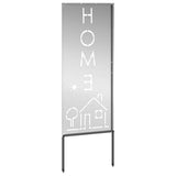 Garden Privacy Screen Silver 50 x 140 cm Galvanised steel 876341