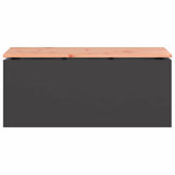 Garden Bench Black 100 x 40 x 43 cm Steel 874905