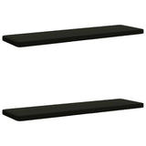 2-Piece Bench Cushions VUGHT 2 pcs 100% Polyester Black 952243