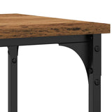 Console Table with Shelf with Storage Old wood 100 x 35 x 75 cm 863559