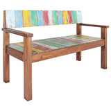 Bench 115 cm Solid Reclaimed Wood 326182