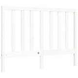 Bed Frame without Mattress White 140x200 cm Solid Wood Pine 3193792