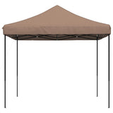 Foldable Party Tent Pop-Up Brown 292x292x315 cm 4004918