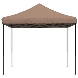 ZNTS Foldable Party Tent Pop-Up Brown 292x292x315 cm 4004918