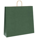 ZNTS Paper Bags 50 pcs with Handles Green 54x15x49 cm 4101724