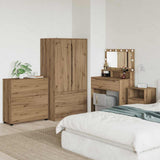 Storage Cabinet Artisan Oak 80 x 31 x 81 cm Engineered Wood 888856