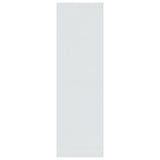 ZNTS Wall Shelf High Gloss White 85x16x52.5 cm Engineered Wood 801424