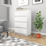 ZNTS Sideboard White 60x35x98.5 cm Engineered Wood 800531