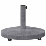 Outdoor Umbrella Base Dark grey wood look 48 x 48 x 32 cm 42010010