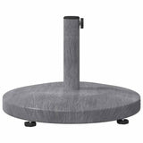 Outdoor Umbrella Base Dark grey wood look 48 x 48 x 32 cm 42010010