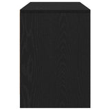 TV Cabinet Black Oak 102 x 37.5 x 52.5 cm Engineered Wood 862707